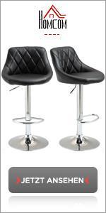 Set of 2 Bar Stools Swivel Bar Chairs with Backrest Height-Adjustable Bistro Stool Counter Stool Velvet Touch Armless Foam Black 51.5 x 57.5 x 93-114.5 cm