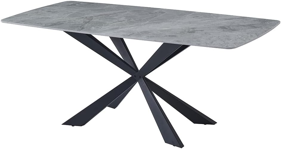 Grey Ceramic Dining Table 180cm