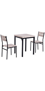 Folding Table, Dining Room Table, Portable Table / Desk, Side Table with / without Wheels, Wood, 4 Models