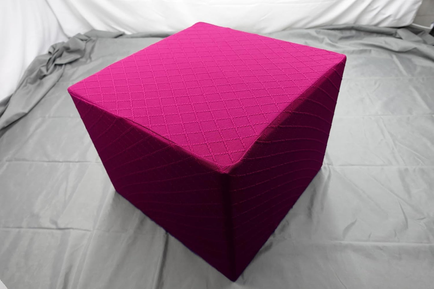 Square Stool Cover, Ottoman Protective Cover for Stool, Seat Cover, Footstool Cover, 40 x 40 - 45 x 45 cm