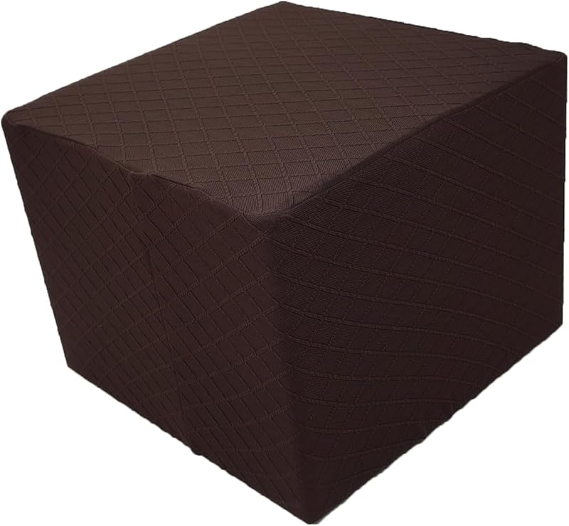 Square Stool Cover, Ottoman Protective Cover for Stool, Seat Cover, Footstool Cover, 40 x 40 - 45 x 45 cm