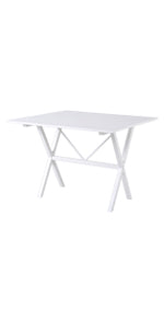 Folding Table, Dining Room Table, Portable Table / Desk, Side Table with / without Wheels, Wood, 4 Models