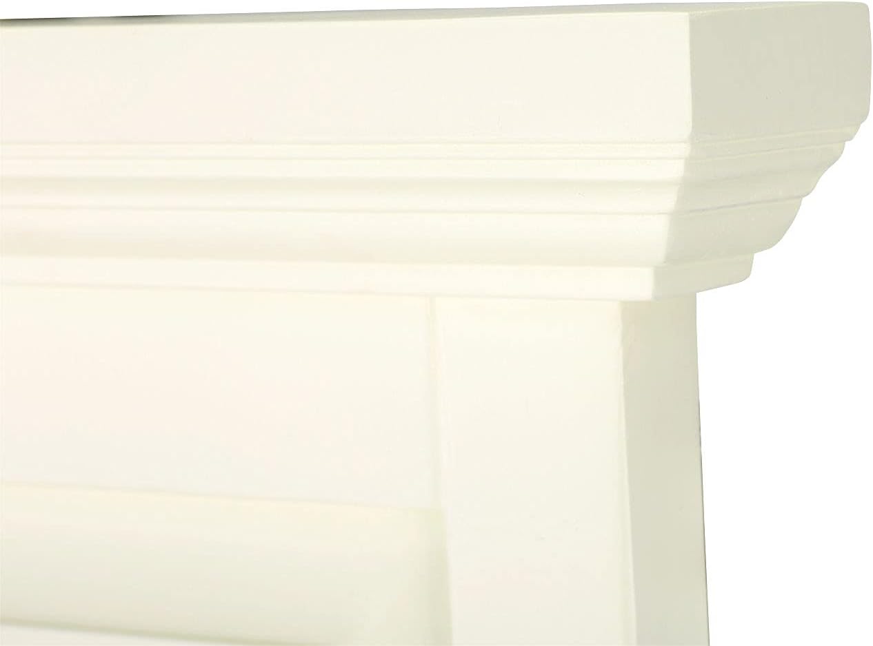 Catana Coat Rack Solid Wood Cream White W x H x D: 38 x 135 x 6 cm Hallway Coat Rack Wall Coat Hook Wall Panel Country House