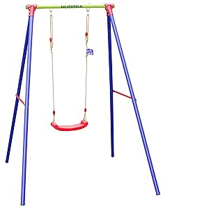 Hudora Unisex's HD 200 Swing Set, Multi-Colour, One Size