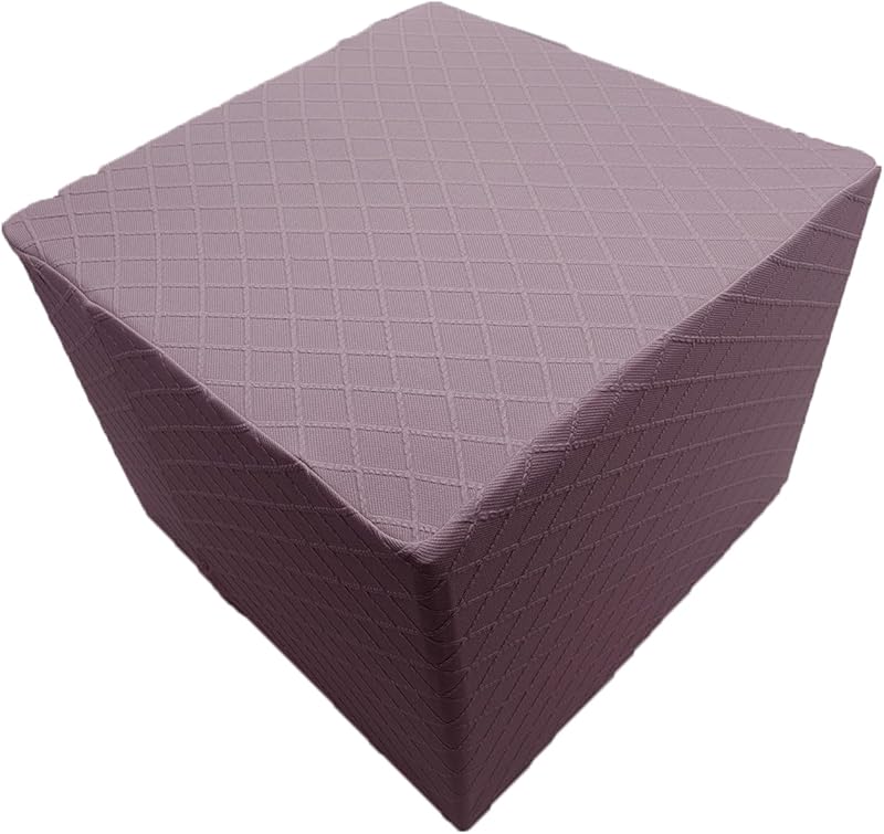 Square Stool Cover, Ottoman Protective Cover for Stool, Seat Cover, Footstool Cover, 40 x 40 - 45 x 45 cm