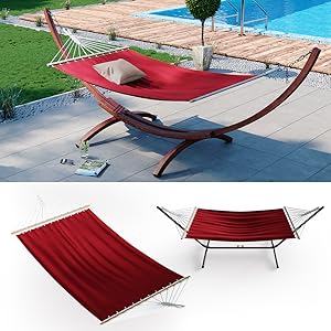 Hammock, Red, 190 x 120 cm