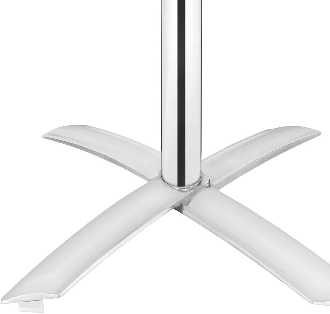 U423 Flip-Top Table, Stainless Steel, 600 mm