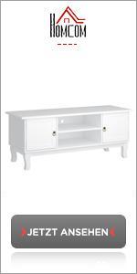 TV Lowboard TV Cabinet for TVs TV Chest of Drawers up to 55 Inch TV Cabinet Shelf White 120 x 39.5 x 40 cm