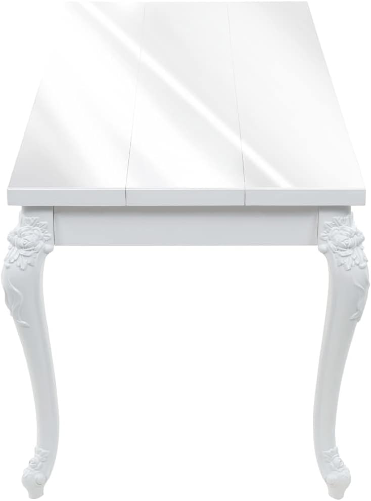 Dining Table High Gloss White