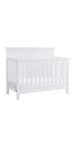 Soho Baby Everlee 3-in-1 Island Crib, Honey Wood