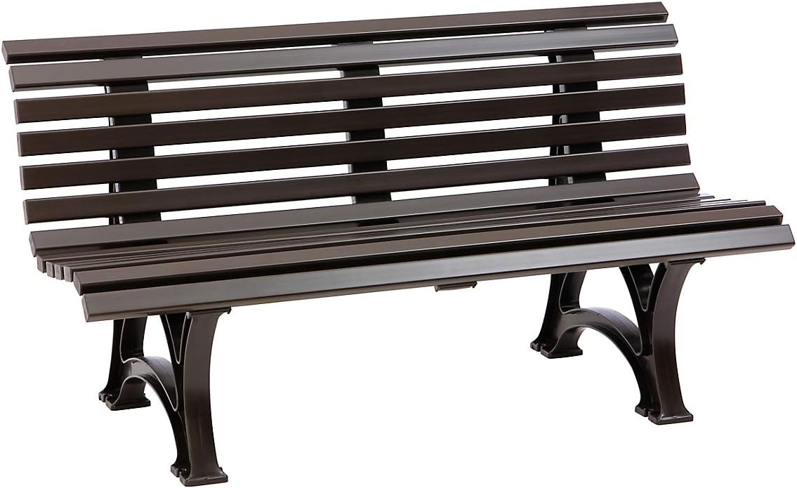 Tillmann Neptun/Helgoland Garden Bench Plastic Frame White