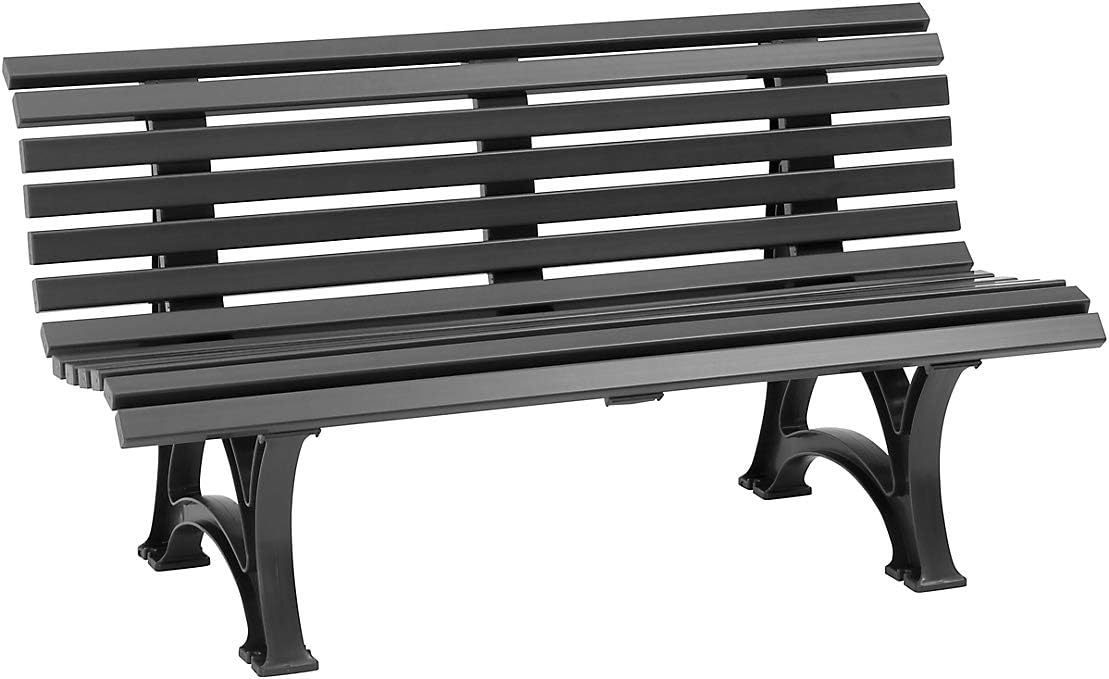 Tillmann Neptun/Helgoland Garden Bench Plastic Frame White