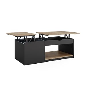 Coffee Table, Black, 110 x 54 cm