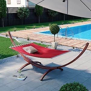 Hammock, Red, 190 x 120 cm