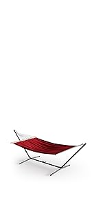 Hammock, Red, 190 x 120 cm