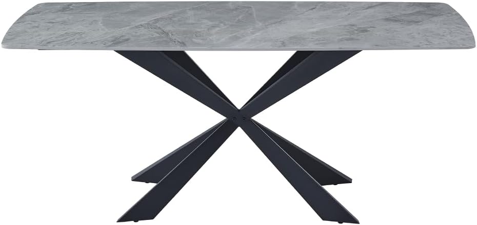 Grey Ceramic Dining Table 180cm