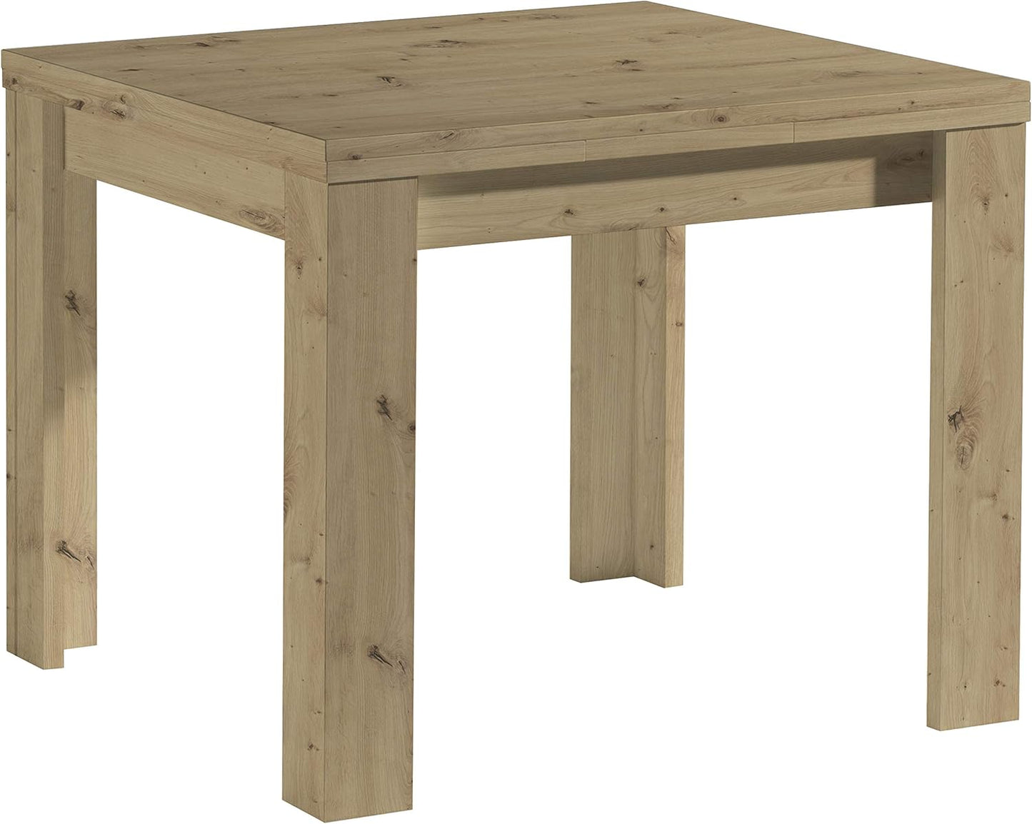 80x60 Oak Branded Oak Table Dining Table Extendable Kitchen Table Functional Table 80 x 60 cm