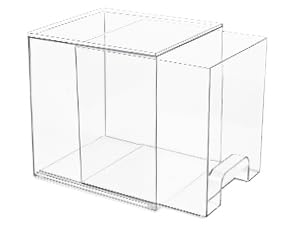 Vtopmart 4 Pack Clear Stackable Storage Drawers,7.6" H Plastic Organizers Bins for Skincare, Bathroom Supplies,Ideal for Cabinet,Undersink,Vanity,Kitchen,Pantry Organization