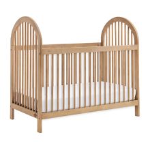 Soho Baby Everlee 3-in-1 Island Crib, Honey Wood