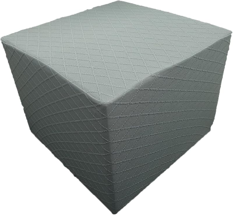 Square Stool Cover, Ottoman Protective Cover for Stool, Seat Cover, Footstool Cover, 40 x 40 - 45 x 45 cm