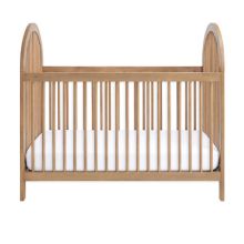 Soho Baby Everlee 3-in-1 Island Crib, Honey Wood