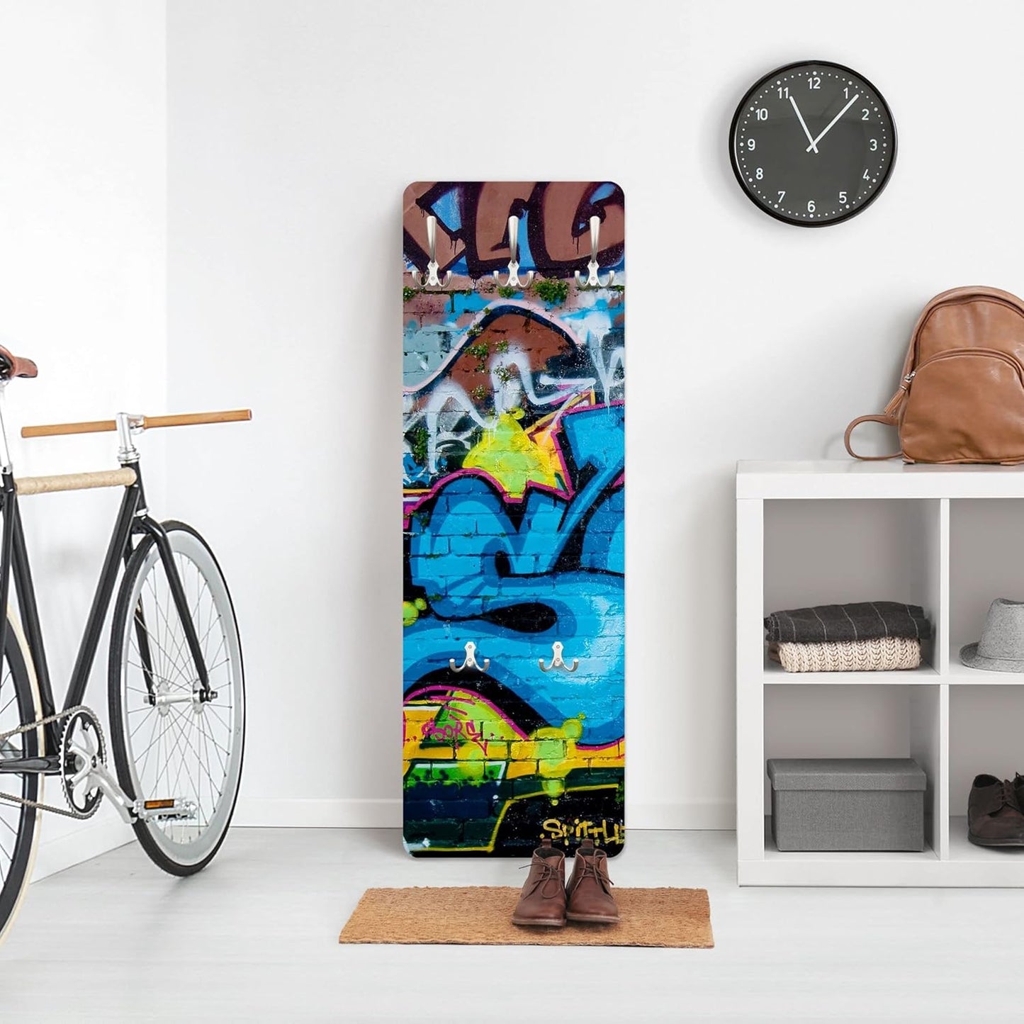 Bilderwelten Wardrobe – Colours of Graffiti, Size H x W: 119 cm x 39 cm