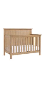 Soho Baby Everlee 3-in-1 Island Crib, Honey Wood