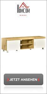 TV Lowboard TV Cabinet for TVs TV Chest of Drawers up to 55 Inch TV Cabinet Shelf White 120 x 39.5 x 40 cm