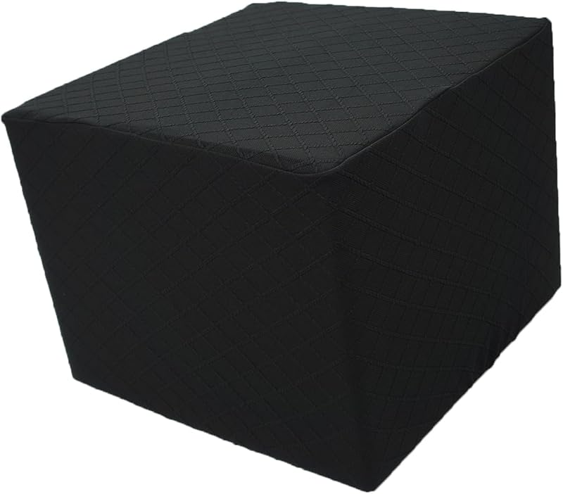 Square Stool Cover, Ottoman Protective Cover for Stool, Seat Cover, Footstool Cover, 40 x 40 - 45 x 45 cm