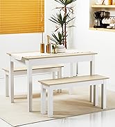 Folding Kitchen Table, Dining Table, 2 Folding Trays with 2 Drawers, 1 Cabinet and 1 Storage Shelf, 120 x 60 x 76.5 cm, Grey