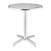 U423 Flip-Top Table, Stainless Steel, 600 mm