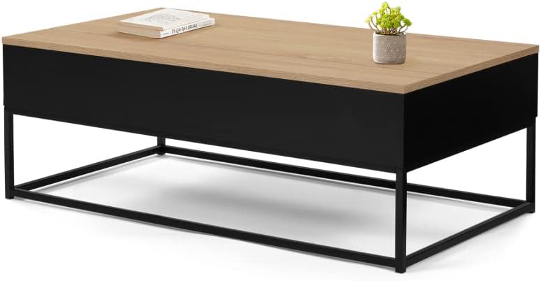 Boston Industrial Design Black Beech Effect Table Top