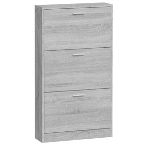 Shoe Cupboard High-Gloss White 59 x 17 x 108 cm