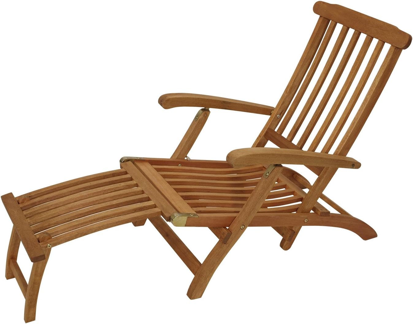 Deckchair, Garden Lounger, Foldable, Weatherproof, Sustainable Forestry