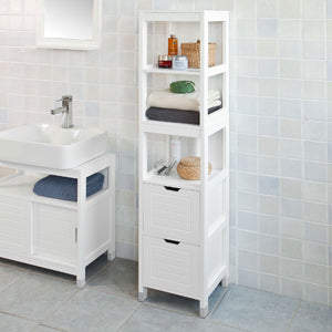 Under-Sink Cabinet Bathroom Cabinet with Foot Cushions