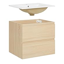 Vanity Unit with Drawers 60 cm Hanging