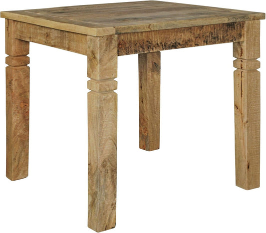 Rustica Mango Dining Table, Solid Wood, Country House Design, Rectangular Dining Table, Kitchen Table