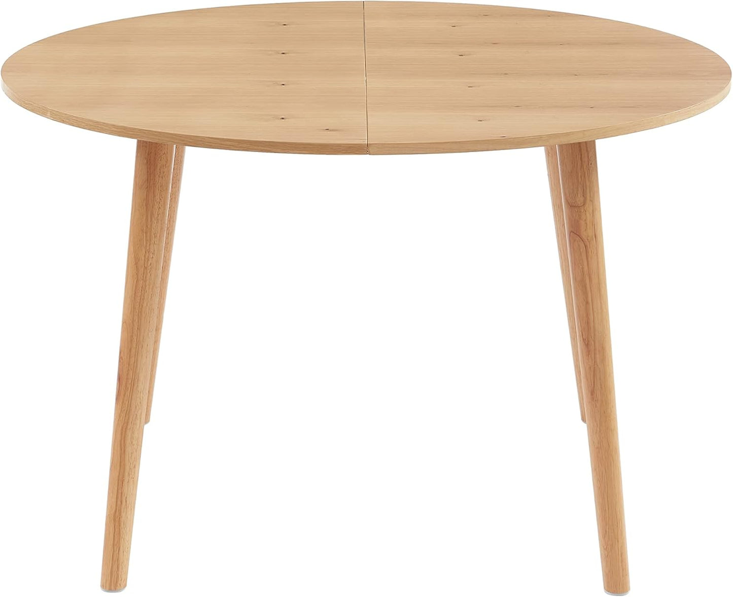 BAÏTA Oracle Oak Veneer Extendable Table 120 to 160 cm