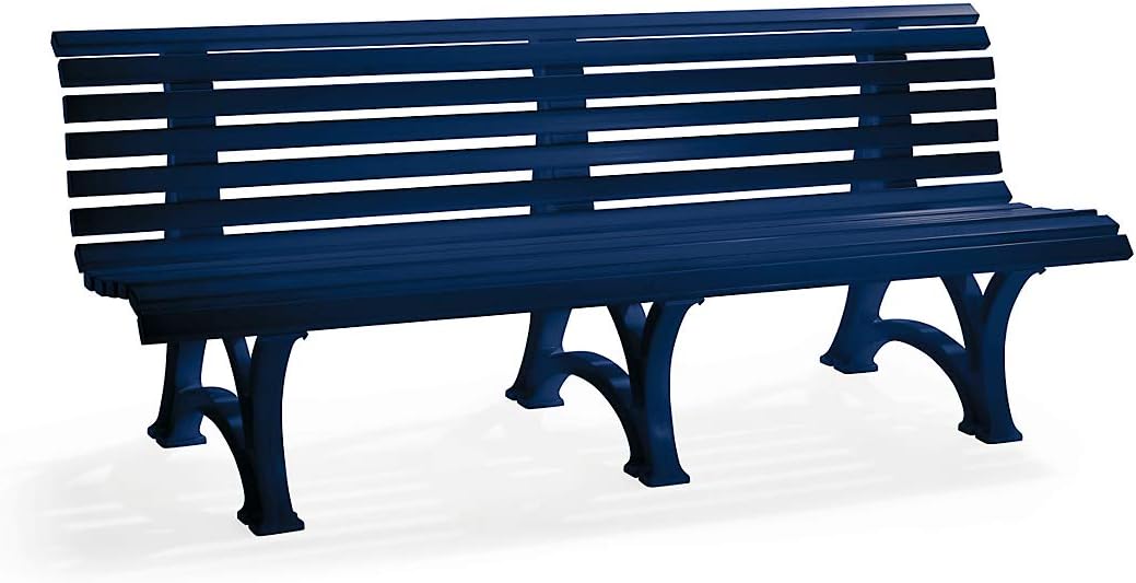 Tillmann Neptun/Helgoland Garden Bench Plastic Frame White