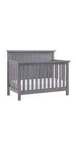 Soho Baby Everlee 3-in-1 Island Crib, Honey Wood