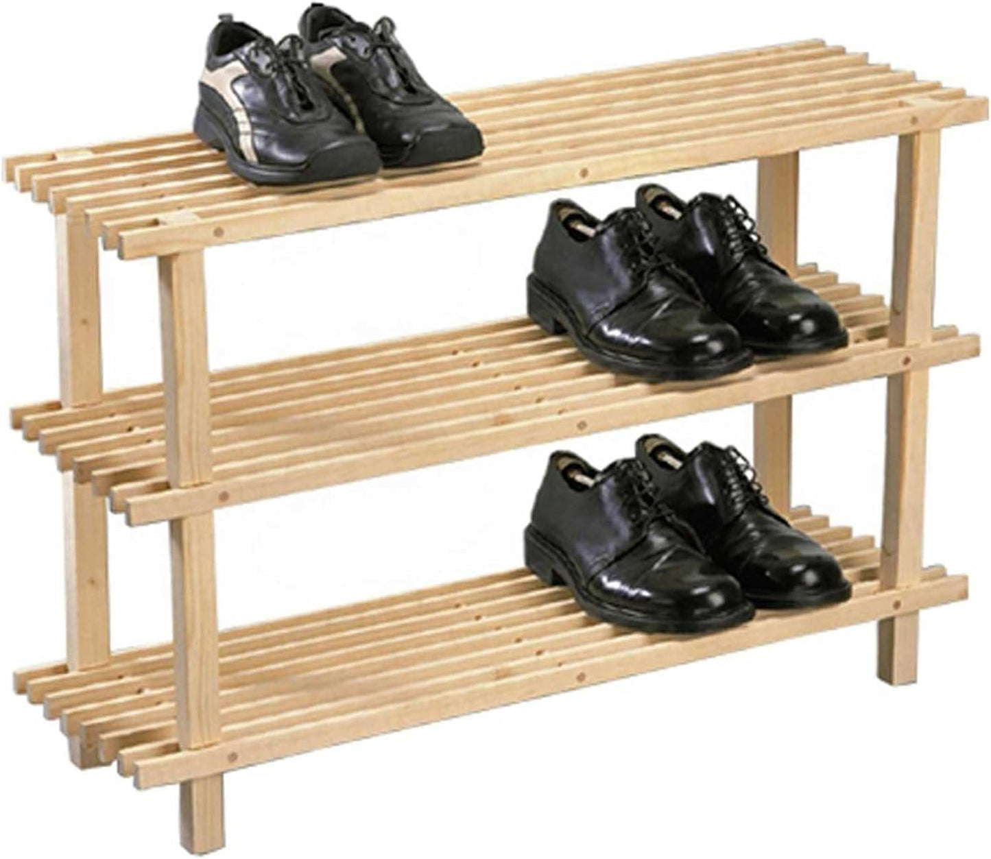 Shoe Rack Wooden Shoe Rack Shoe Rack Shoe Cabinet Wooden Shelf 3 Levels