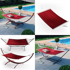 Hammock, Red, 190 x 120 cm