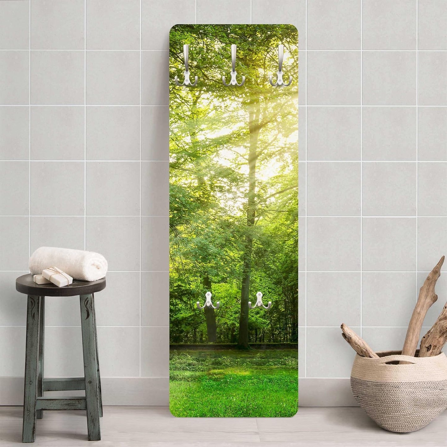 Wardrobe - Walk in the Forest, Size H x W: 119 cm x 39 cm