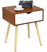 Folding Table, Extendable Dining Room Table, Side Table, Coffee Table with Wood Look, Functional Table, Oval Dining Table for Living Room, Kitchen, Office, Brown