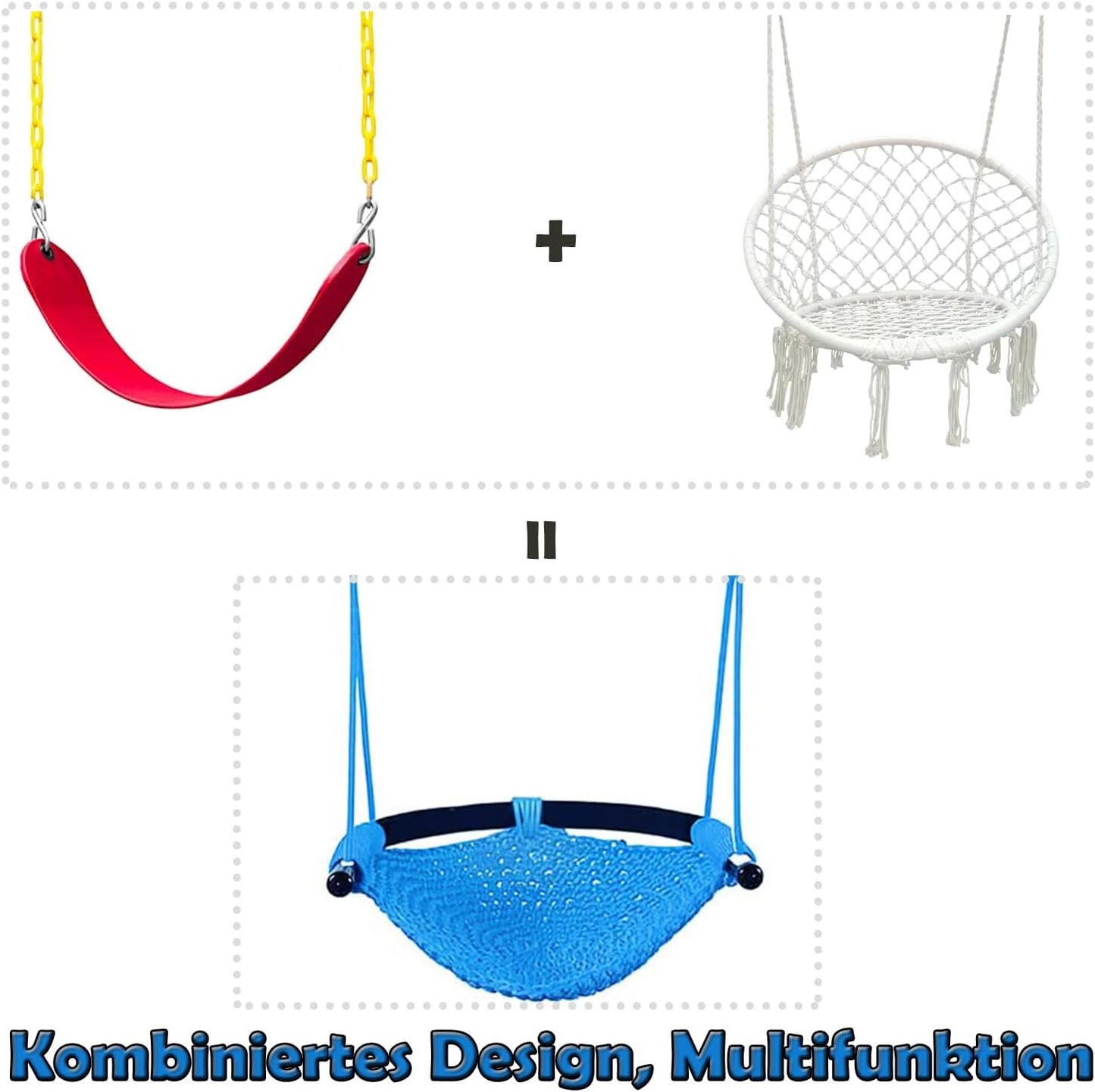 Children's Swing Indoor Outdoor Hanging Swing for Children for Swinging Hanging Chair